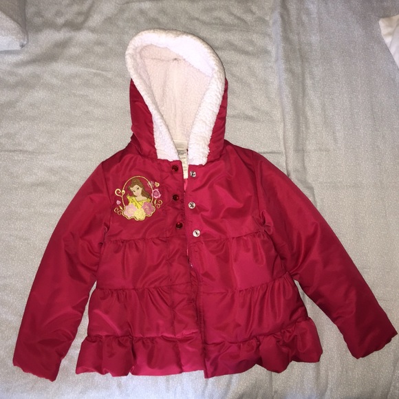 Childs Disney Princess Bell Red Jacket!