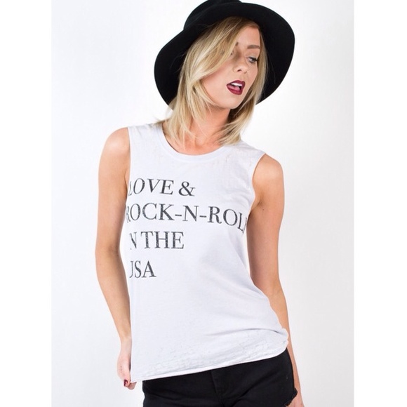 Chaser Tops - ❌NO offers❌ FINAL Chaser Love & Rock-N-Roll Tank