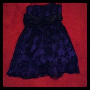 Black and Purple dress