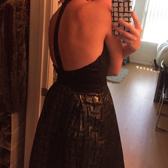 heartLoom bronze metallic Dress - Picture 3 of 4