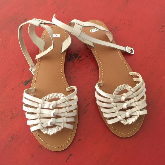 Asos strappy sandals 4 UK 7 new without box