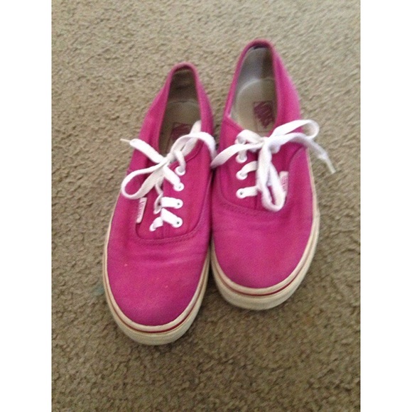 magenta vans - Picture 2 of 2