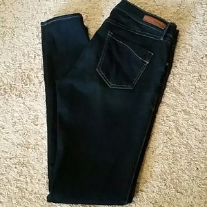 Express dark blue jegging