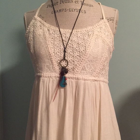 American Eagle crochet sundress