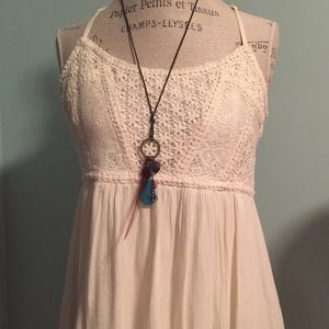 American Eagle crochet sundress