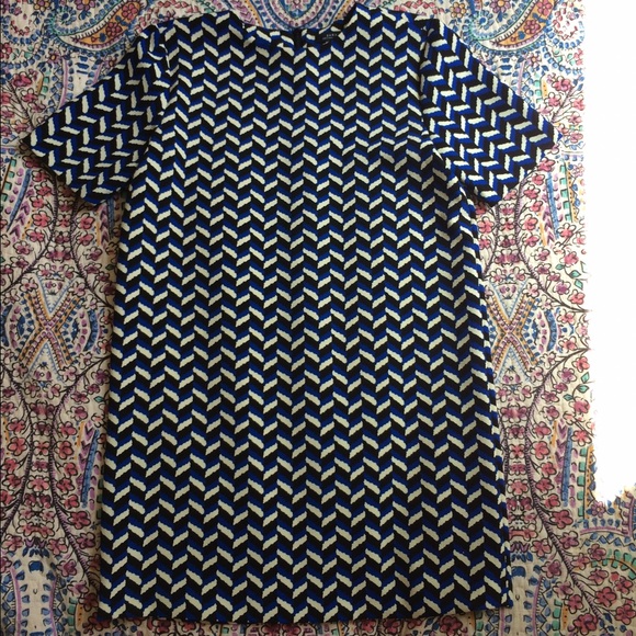 Zara retro print dress