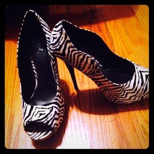 Zebra stiletto