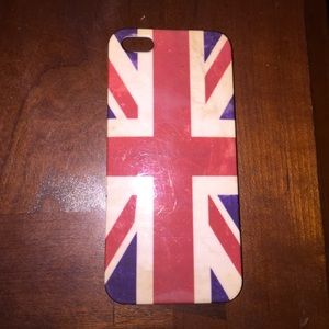 Rustic British Flag iPhone 5/5s Case