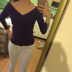 Off the shoulder top