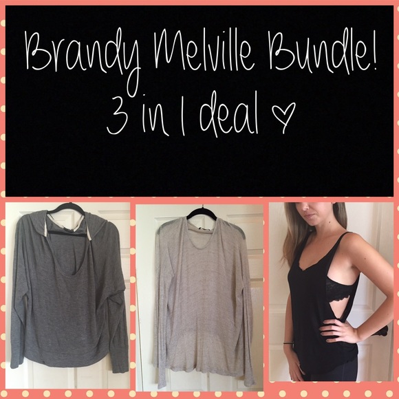 Brandy Melville Bundle 3 for 1! 2 sweaters 1 tank
