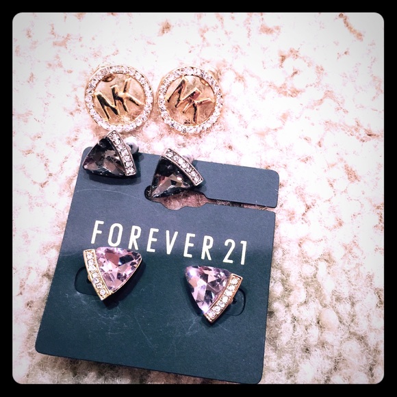 3 pair earrings