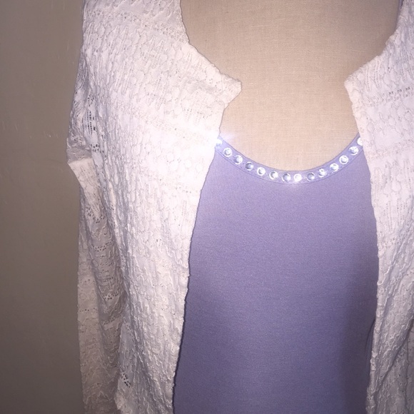 NEW Nordstrom crochet cardigan - Picture 3 of 4