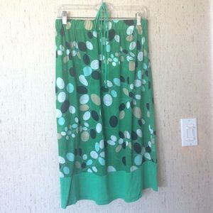 Polka Dot Halter Dress/Cover up