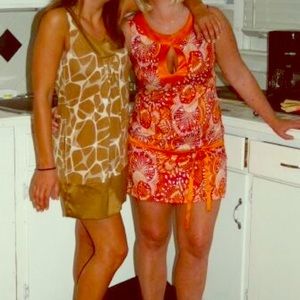 Colorful Arden B Size S Silk Dress