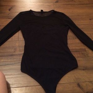Black bodysuit