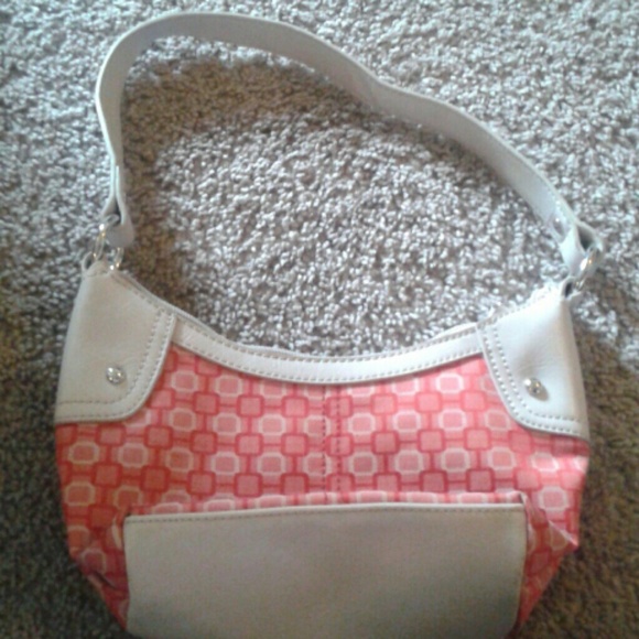 Pink/salmon color purse