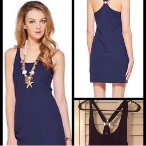 NWT Lilly Pulitzer Shore Dress in True Navy