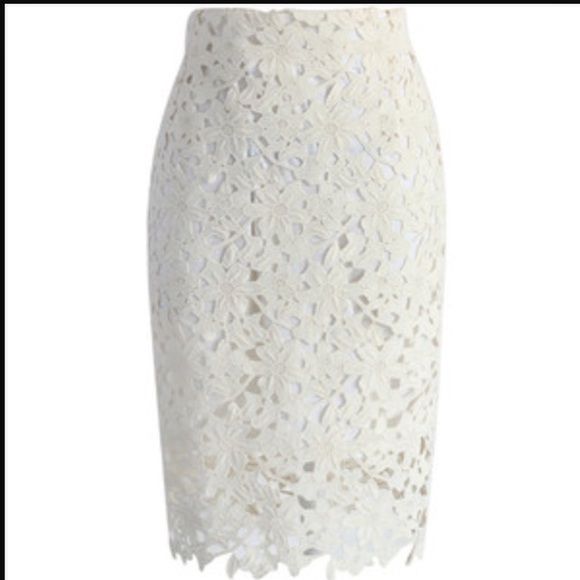 Beautiful white skirt