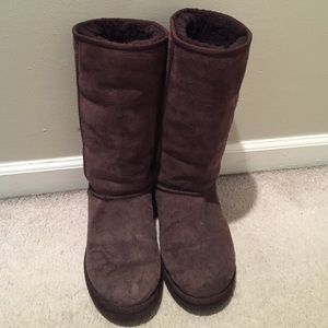 Tall Ugg Boots Chocolate