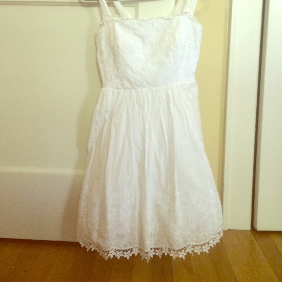 White dress