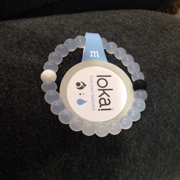 NWT clear lokai bracelet