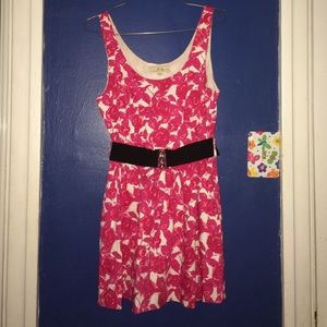Pink Floral forever 21 dress