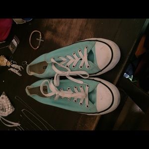 Blue converses