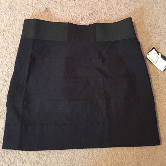 Brand new never worn black mini skirt