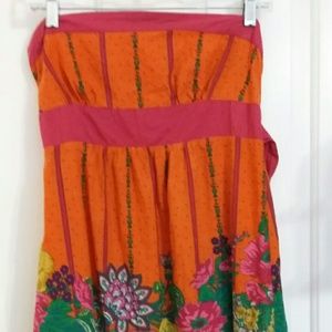 Ultra short  bright summer dress by 21