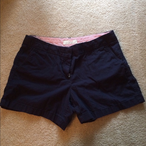 J. Crew Factory Navy 3" Chinos