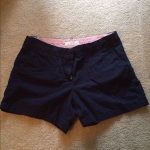 J. Crew Factory Navy 3" Chinos