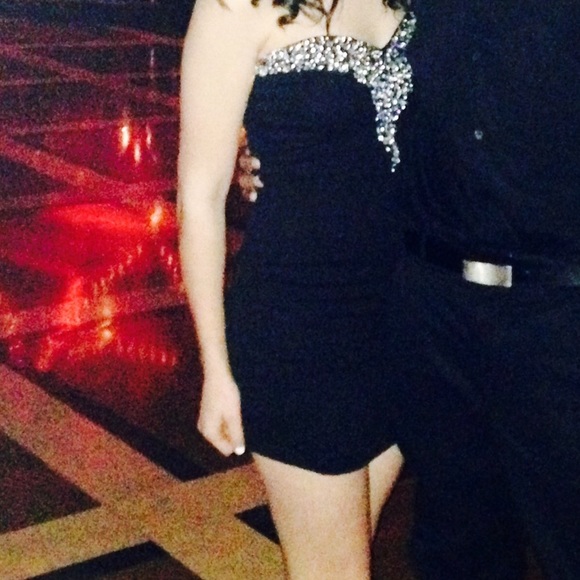 Black sparkly dress