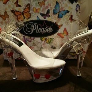 Pleasers brand stiletto heels