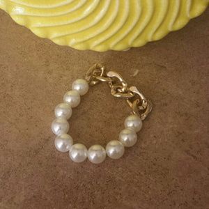 Pearl bracelet faux