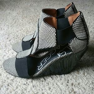Kelsi Dagger Wedge Sandals