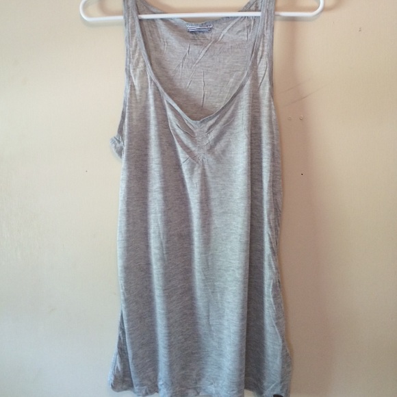 Anthropologie Pure + Good v neck front cinch tank