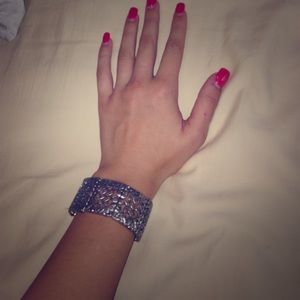 silver bracelet