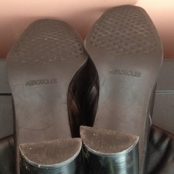 Leather Black Boots - Picture 2 of 4