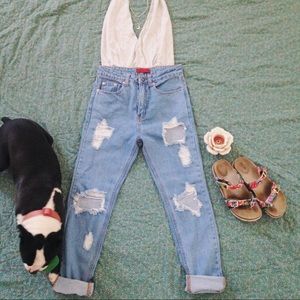 Ripped Mom Jeans | Poshmark