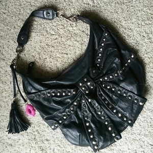 Betsey Johnson Studded Bow Bag