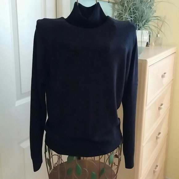 Black Turtleneck Sweater