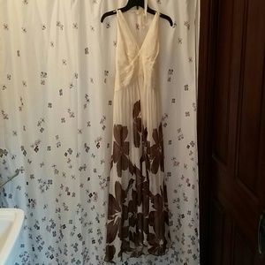 NWT Jones New York 100% Silk Halter Sun Dress