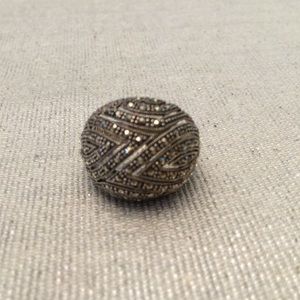 Domed Pave Ring