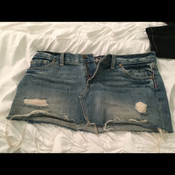 Denim skirt