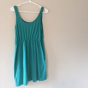 👗 REDUCED Turquoise tshirt dress with pockets