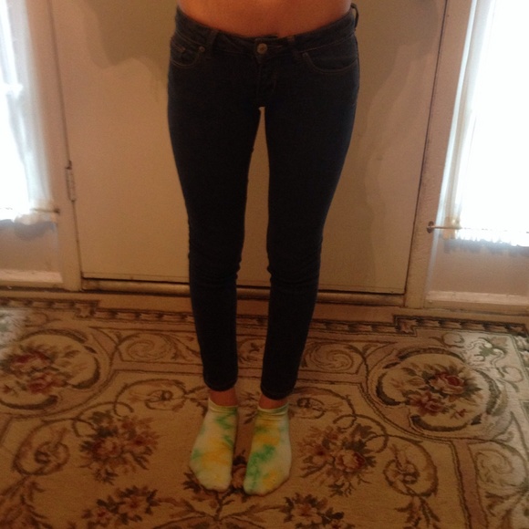 Aeropostale Darkwash Lola Jeggings