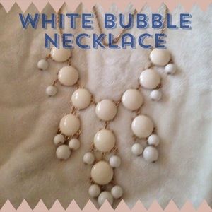 White bubble necklace