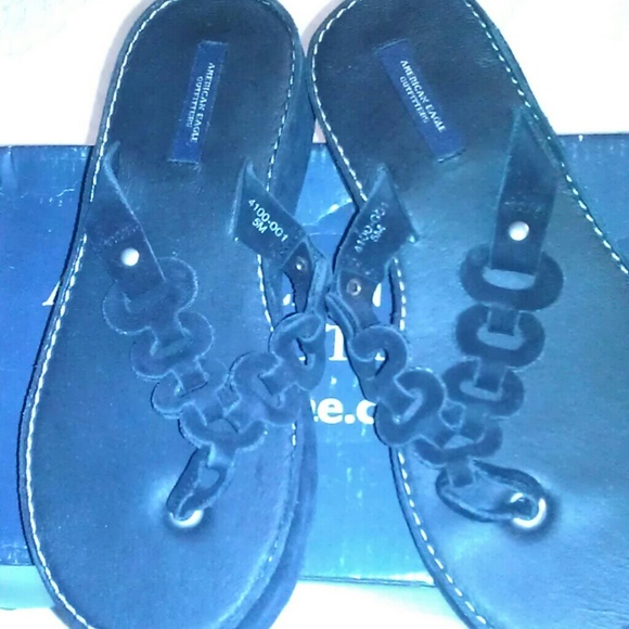American eagle leather sandals