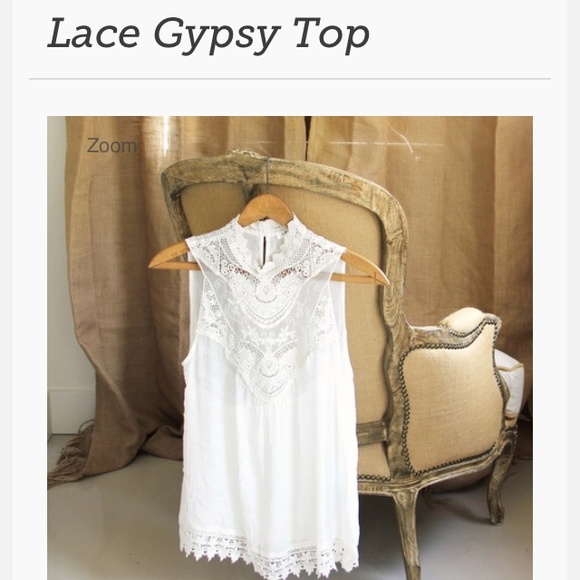 *******SOLD*********  72 lace gypsy top