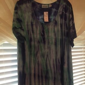 NWT Avenue tie-dye t-shirt 18/20